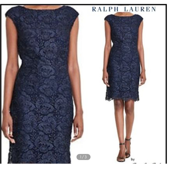 prom dress navy blue Long Sleeves V Neck Lace Long Dress, Navy Blue Lace For gift_guide_25 Size:20 - Fits bust up to 125cm The First Rule Of